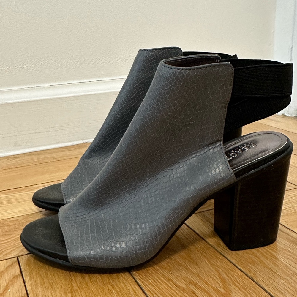 Michael Kors peep toe heeled boots